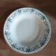 Assiette creuse terre de fer Marronnier