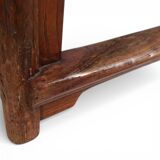 Set of 2 Chinese high-backed armchairs in the style of the Ming Dynasty, 19