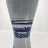 Roger Capron cornet vase in French ceramic Vallauris 1950