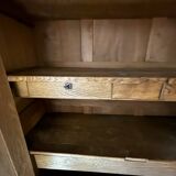 Parisian oak cabinet with pegs