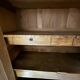 Parisian oak cabinet with pegs