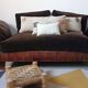 Organic Modern Turned Wood and Rope Footstool in the Style of Charlotte Perriand