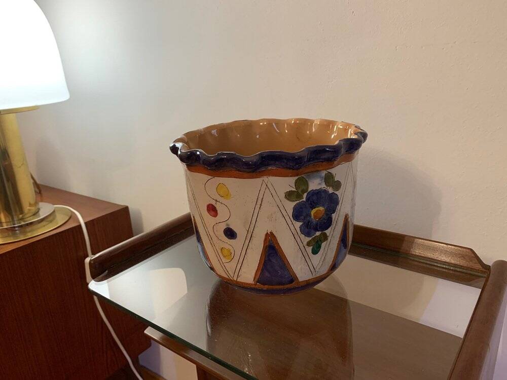 Ceramic pot, Spain, 1960s