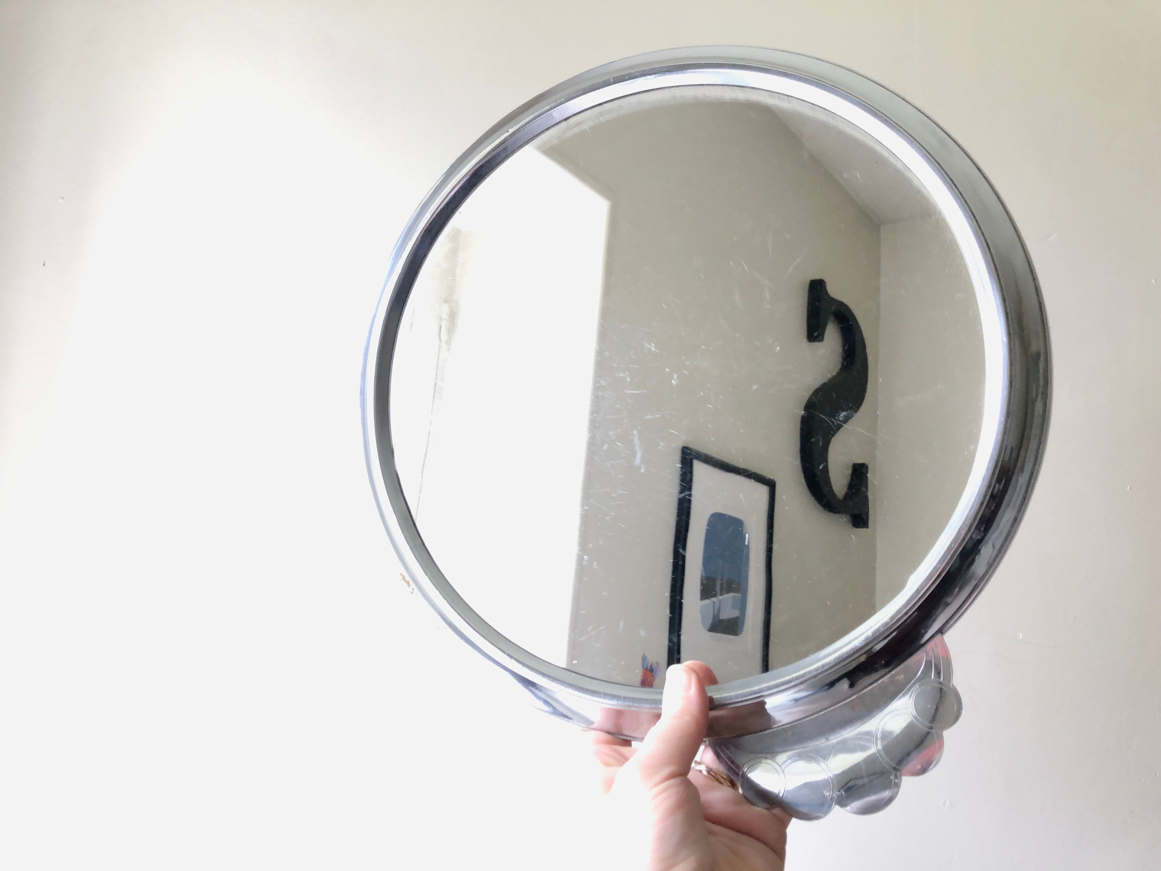 Metal mirror tray 1930 1940