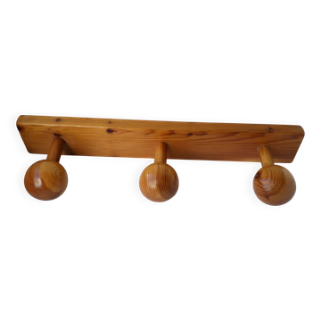 Portemanteau en bois pin