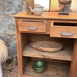 Antique wooden sideboard