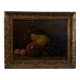 Pair of still lifes, oils on cardboard, fruits, 20th century by L. Gauthier