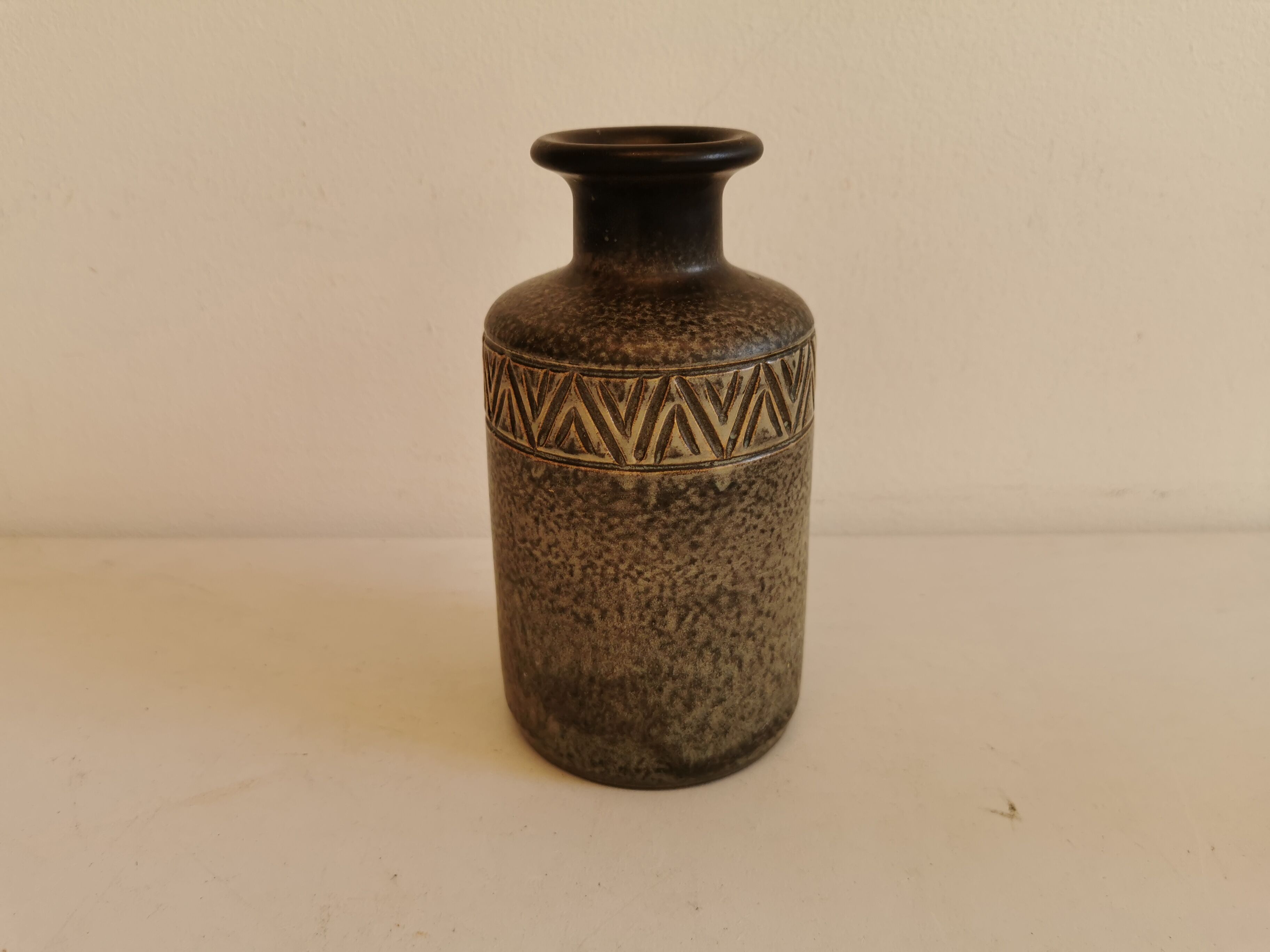 Ceramic vase from Danish Johgus, estimated 1960s-70s