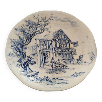 Blue plates Gien Wedgwood