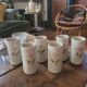 Set of 6 vintage cups