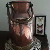 Copper and brass pot