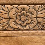 Art deco raw oak chest of drawers 1930