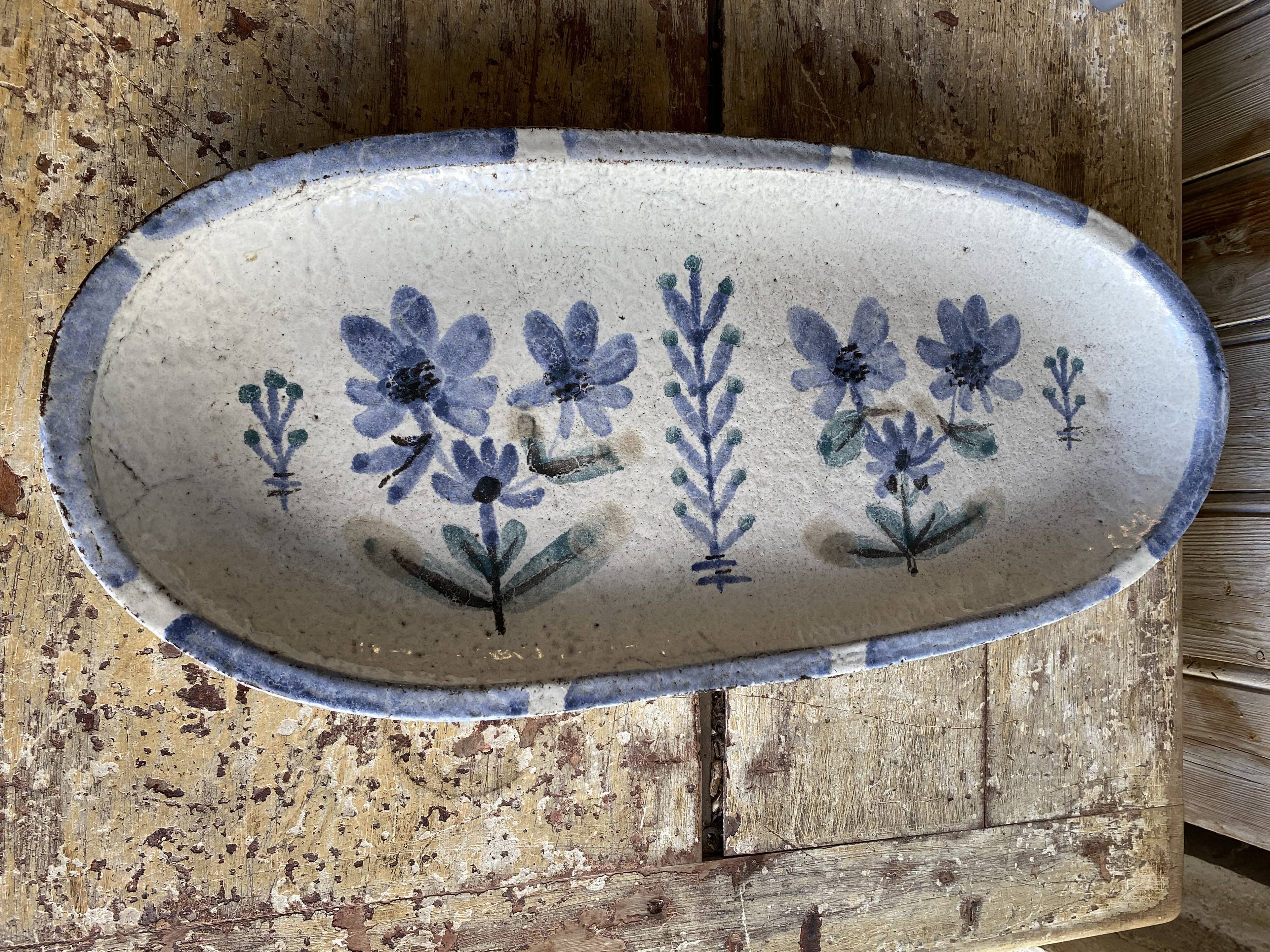 Vallauris ceramic dish