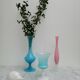 Vases in opaline