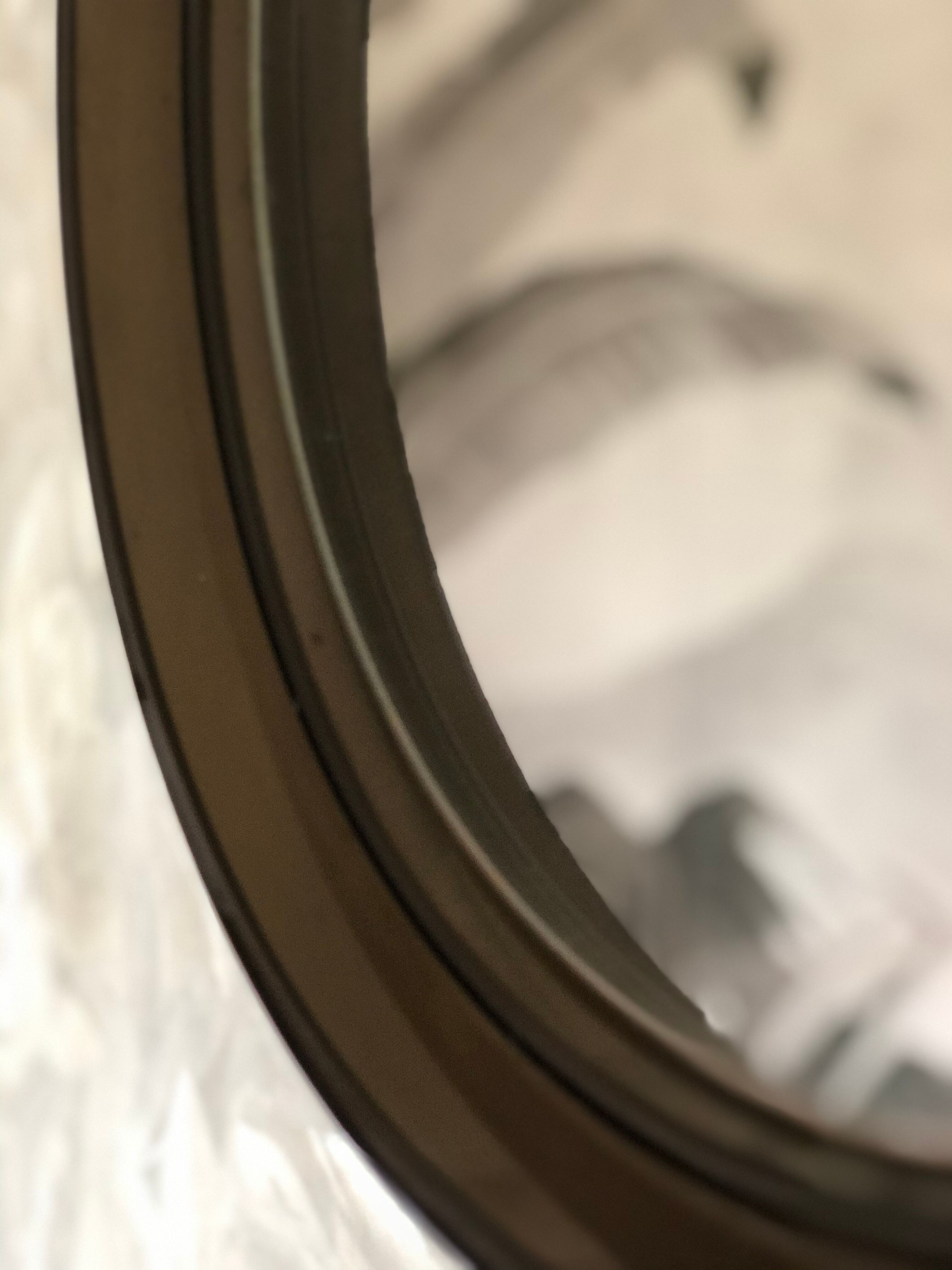 70s round mirror - 40cm