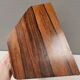 Wall-mounted bedside table in rosewood, Danish 1960-70s.