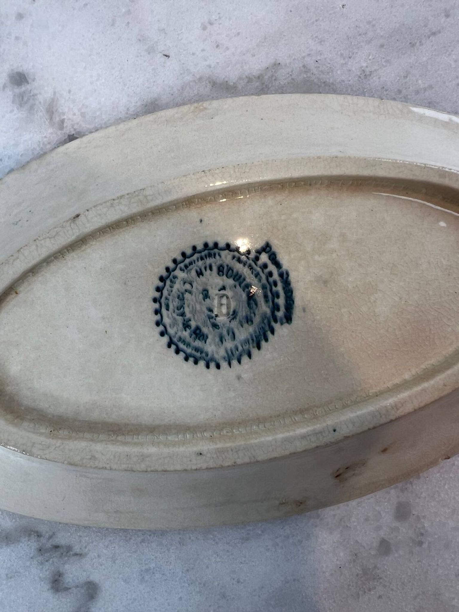 Boulenger Ramekin Terre de Fer Choisy Pompadour