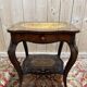 Louis XV style side table in marquetry