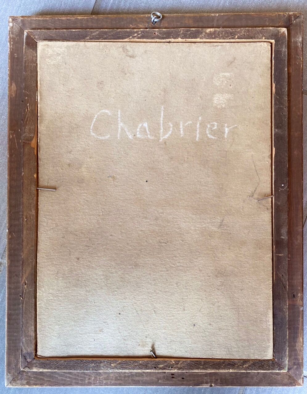 Old painting, portrait of a man with a turban, 20th century, signed