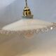 Vintage opaline hanging lamp