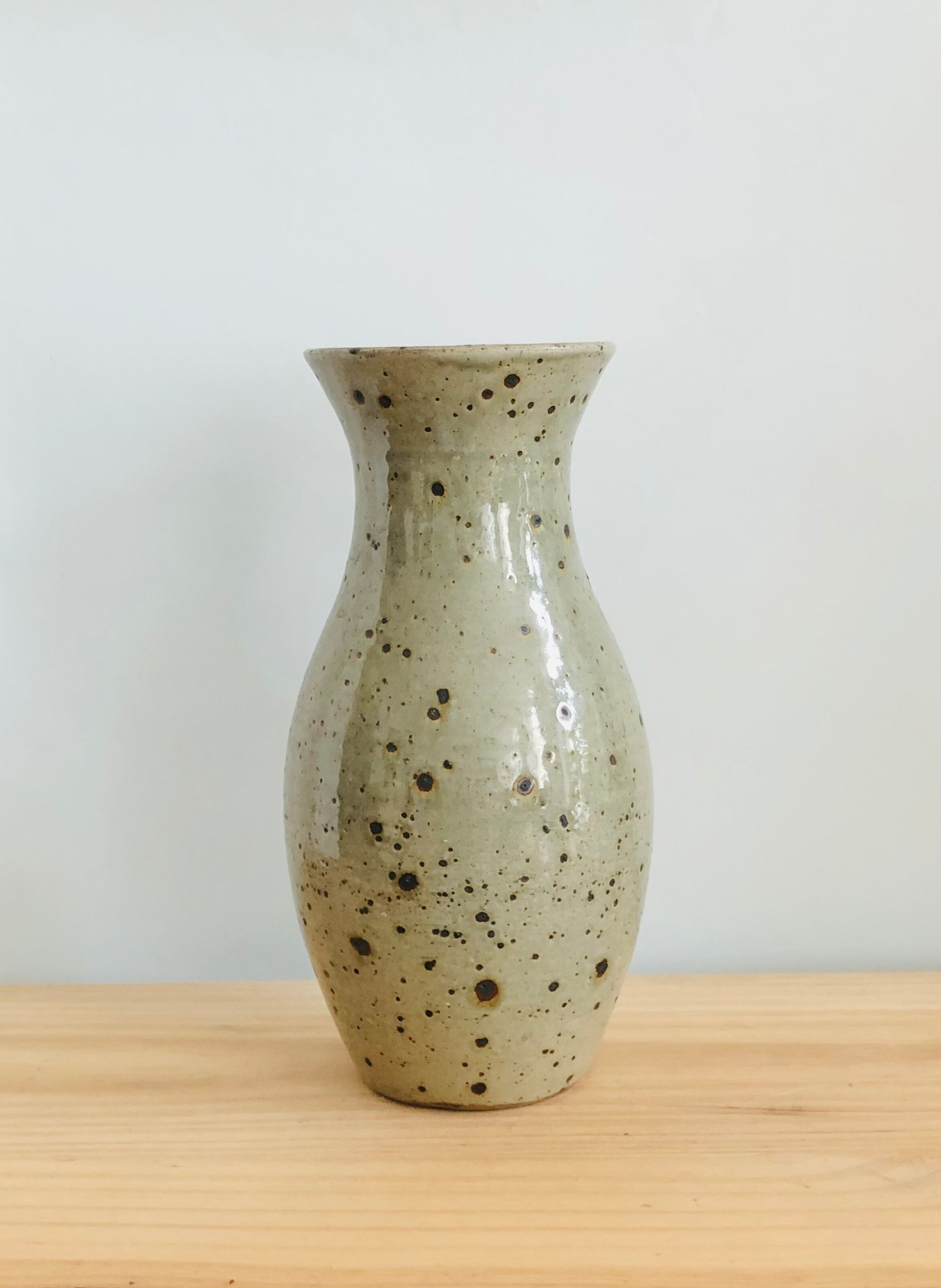 Vintage pyrite sandstone vase