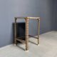 Industrial vintage iron side table