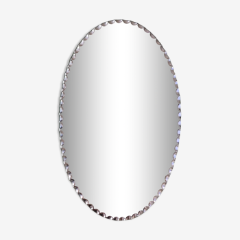 Miroir biseauté à poser 11x13cm