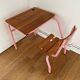Wooden school desk
