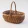 Panier rotin tressage