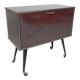 Vintage drinks cabinet, bar on castors, 1960s