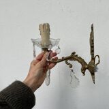 Pair of tassel sconces