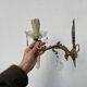 Pair of tassel sconces