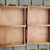 30s solid wood children's desk with 4 drawers and extensions