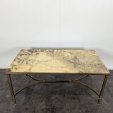 Marble top coffee table