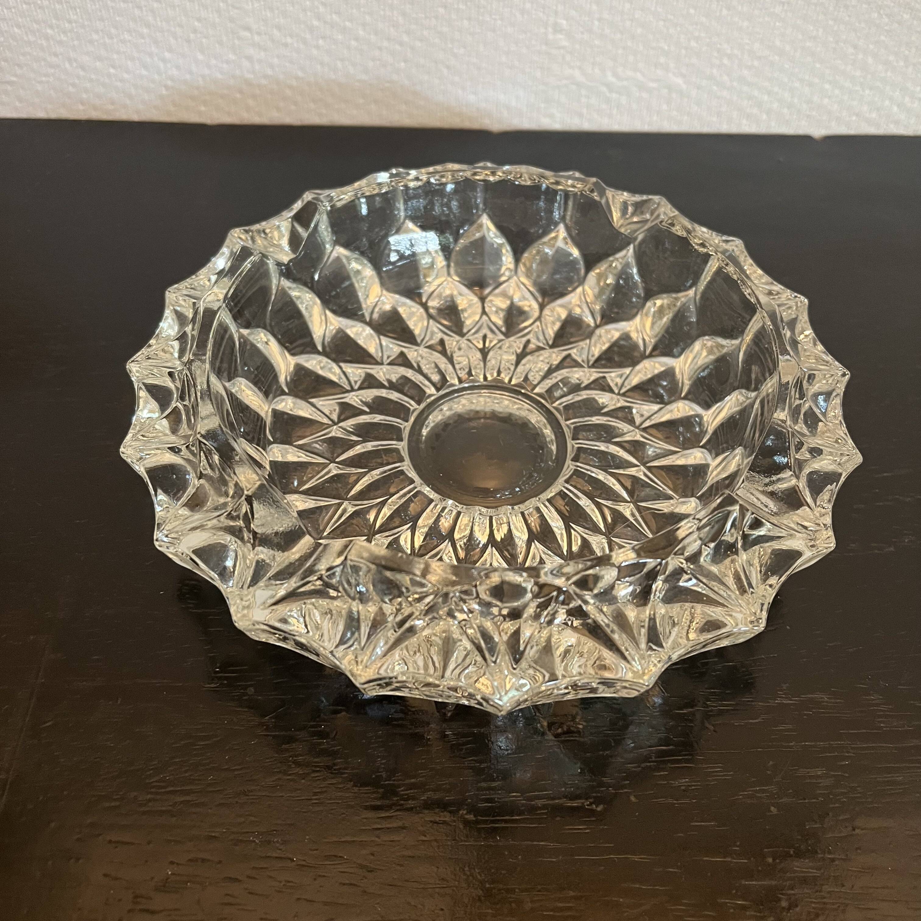 Crystal ashtray