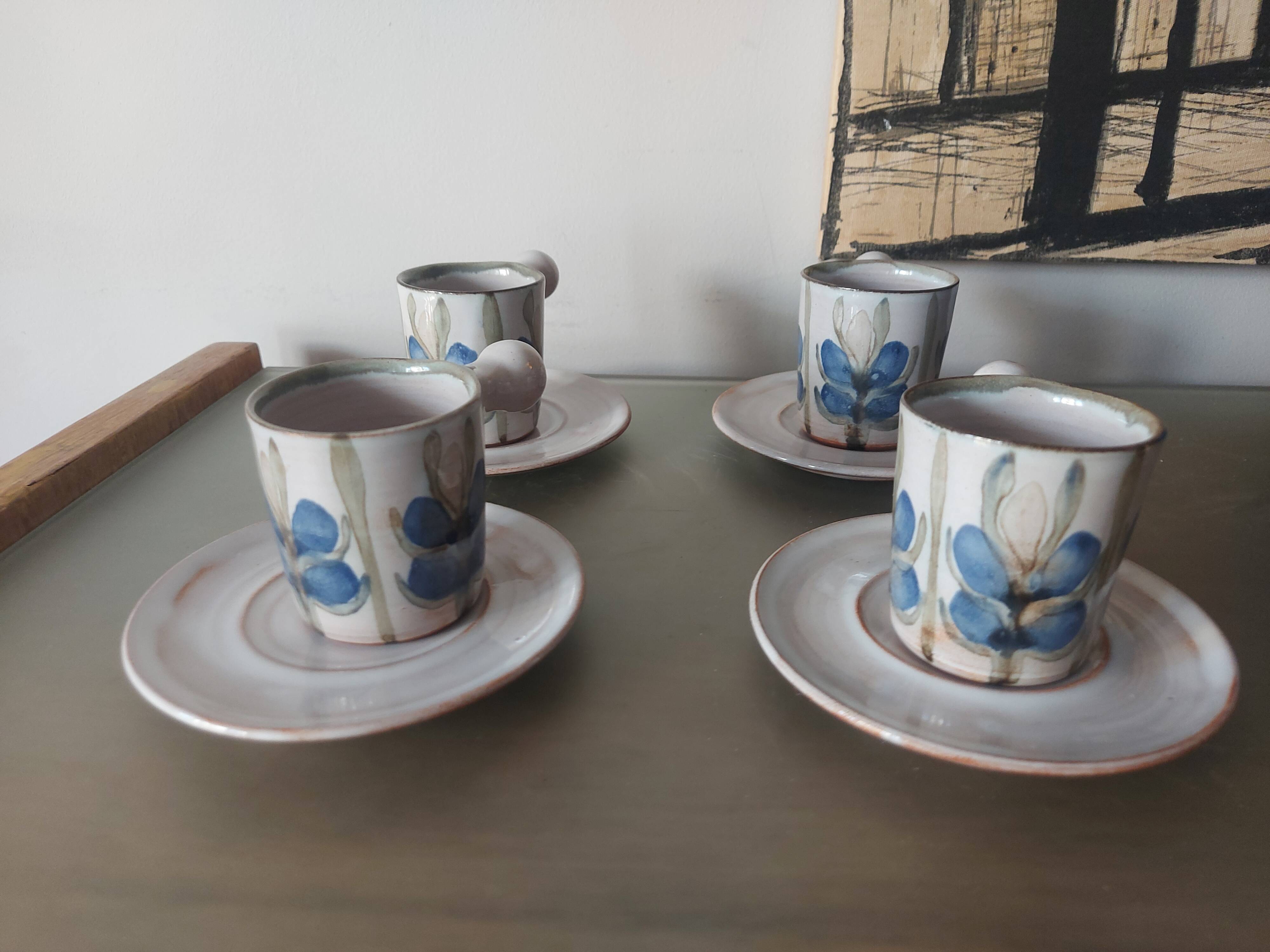 Set de 4 tasses vintages