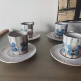 Set of 4 vintage cups