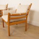 Ensemble de 2 fauteuils vintage | Illum Wikkelsø pour Silkeborg | Modèle Genius | Teck