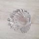 Vide-Poche coquillage en verre transparent