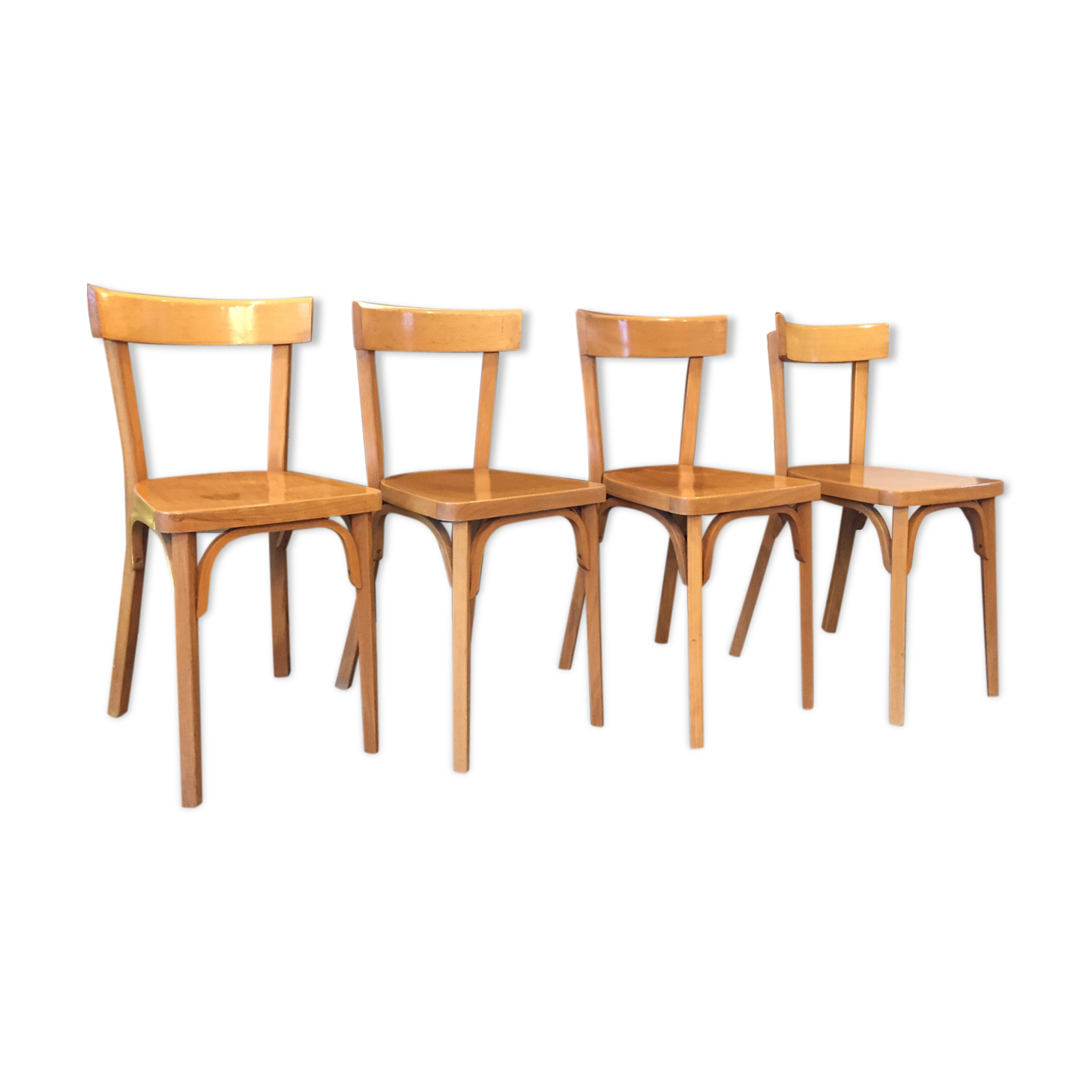 Set of 4 chairs bistro baumann