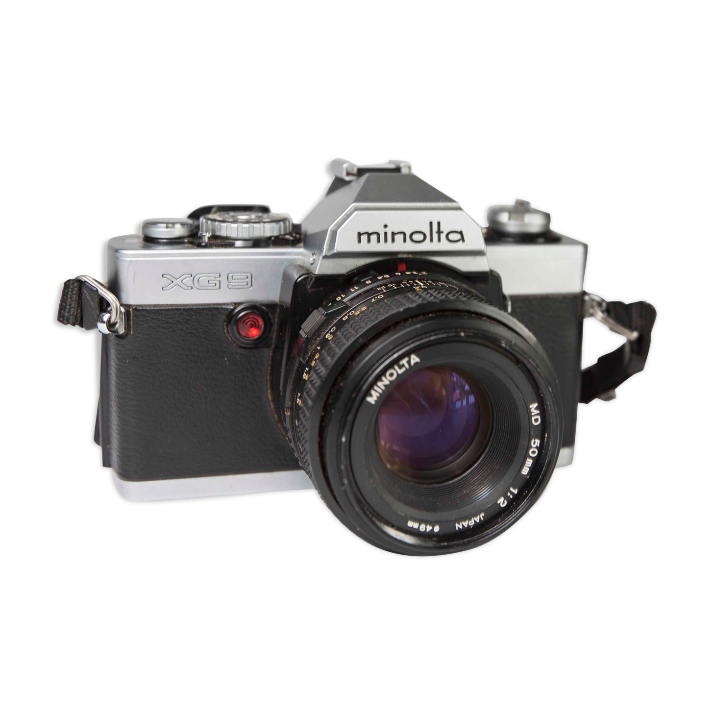 Minolta XG9 Silver 1979 Cleaned