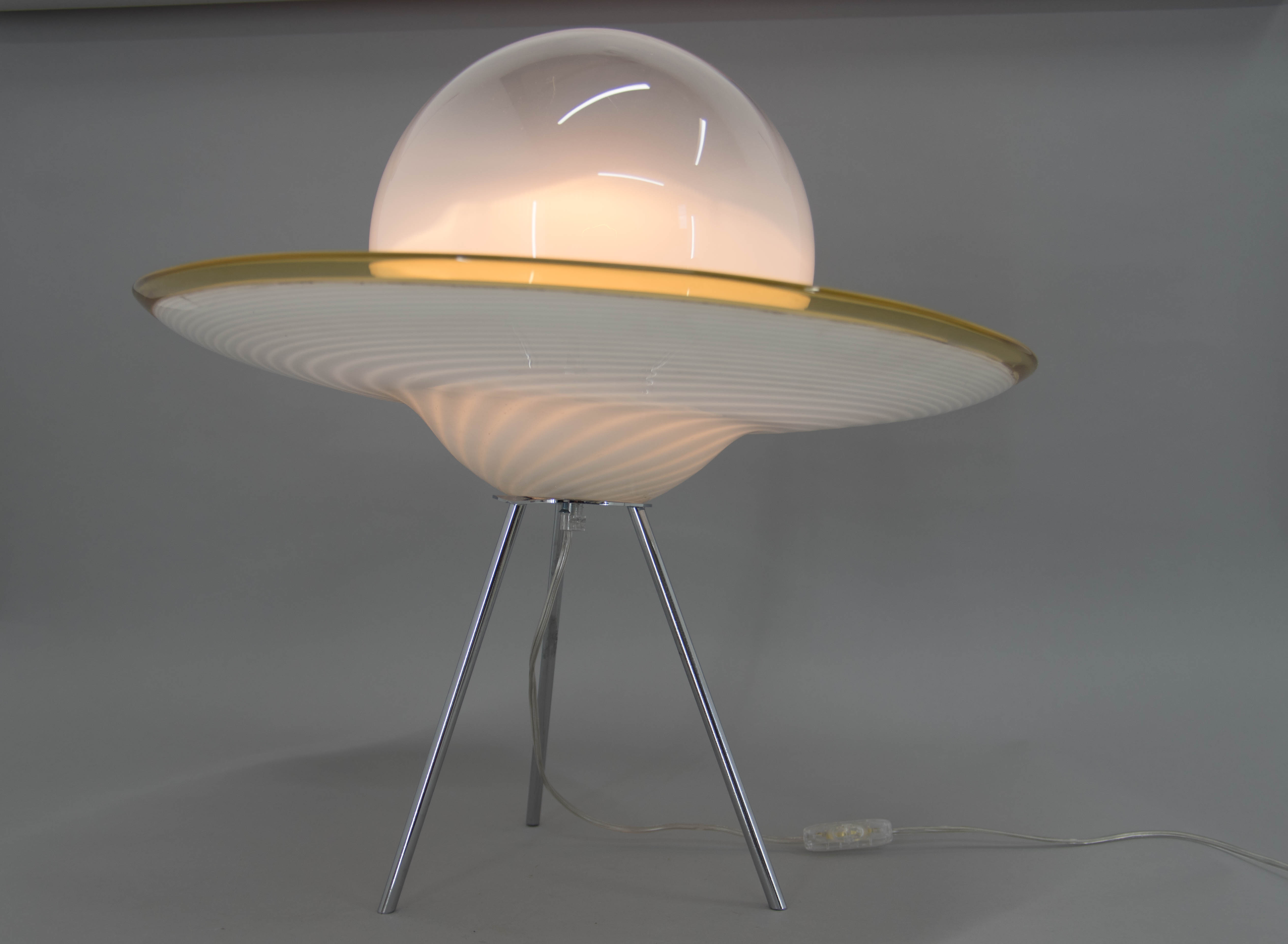 Italian Design Table or Floor Murano Lamp, 2000s