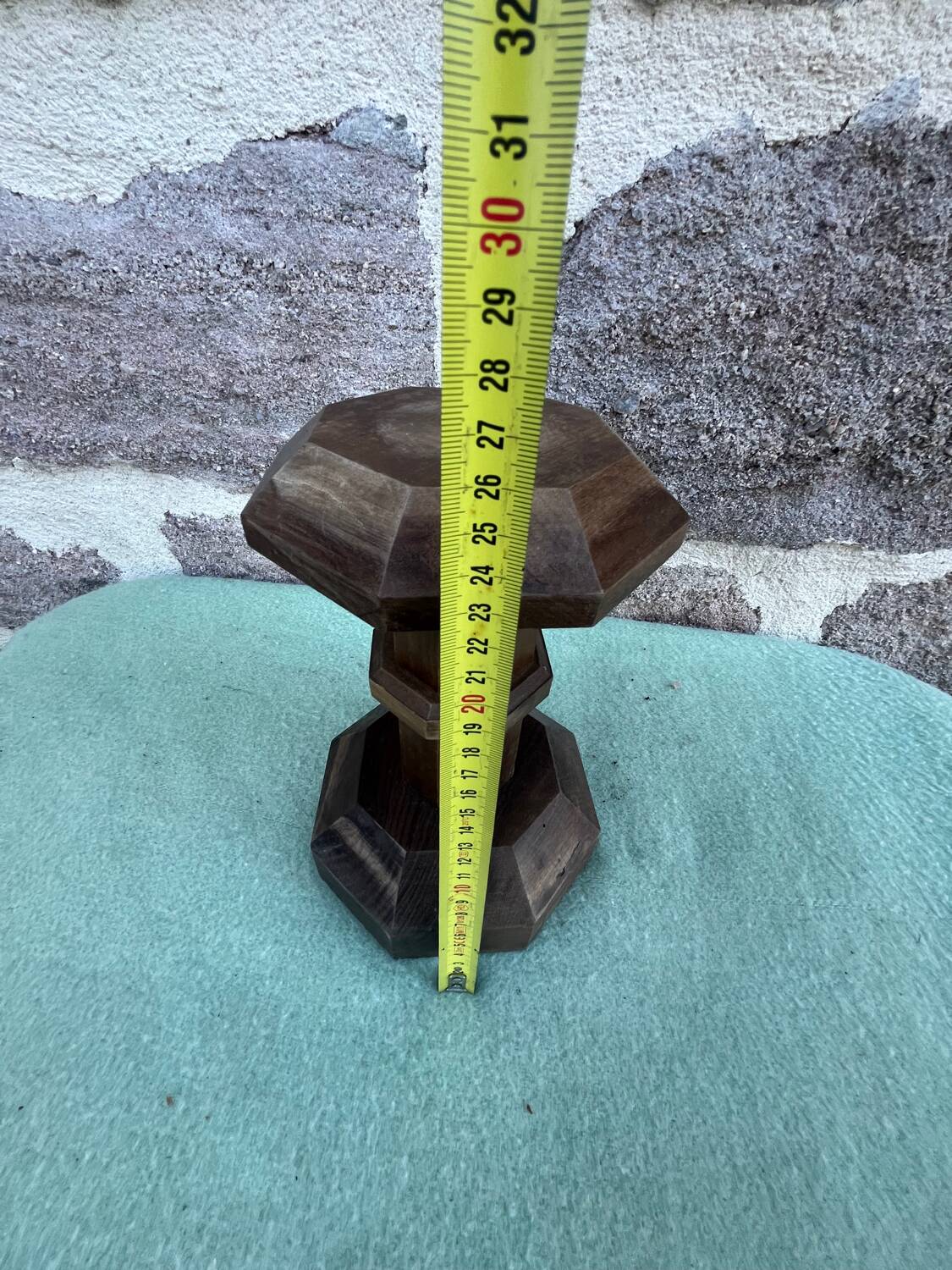 Brutalist candle holder