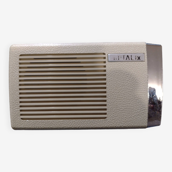 Old vintage optalix transistor radio