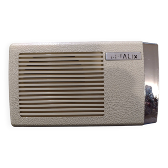 Old vintage optalix transistor radio