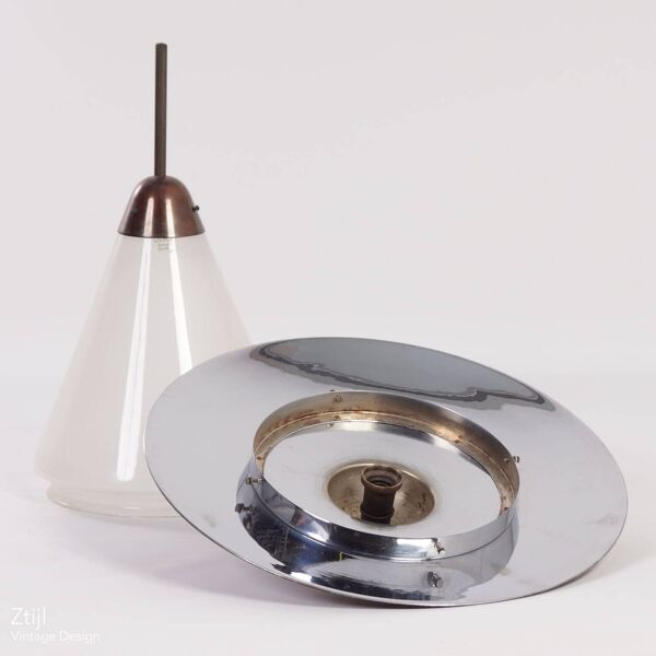 Lampes à suspension Giso par WH Gispen pour Gispen, années 1930   Très Grand Objet Unique