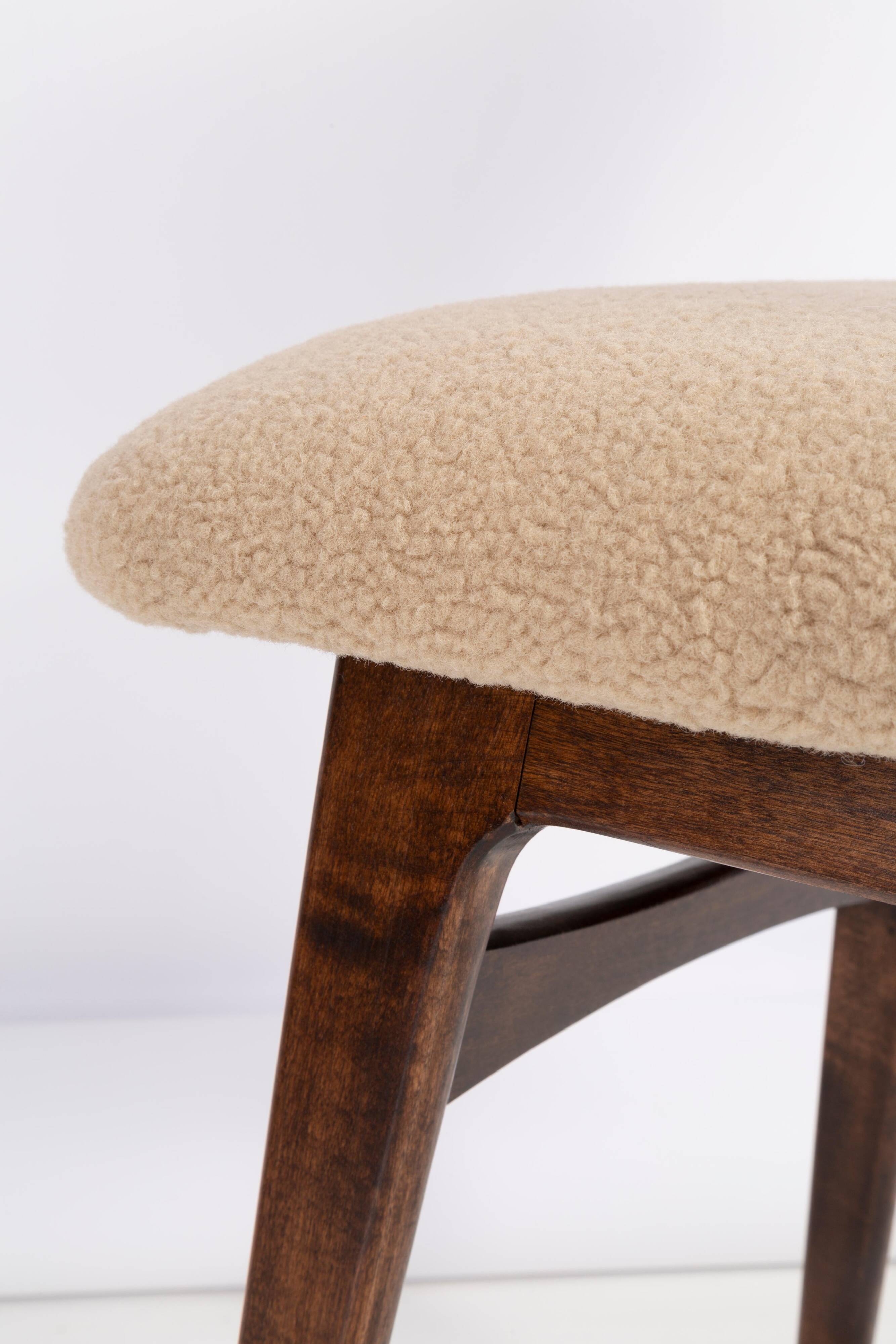 Camel Chair Soft Boucle from the 20th century, 1960s
