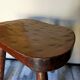 Vintage tripod stool form free feet solid wooden rockets