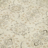 Handmade Wool Oriental Beige Rug 167 cm x 281 cm - 36758
