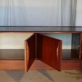 Vintage Scandinavian teak bass row